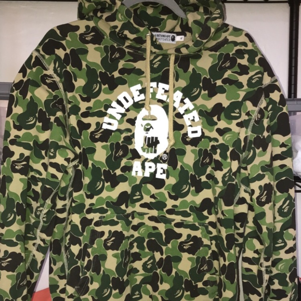 Undefeated Bape hoodie